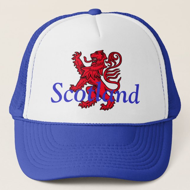 Camionero León desenfrenado del gorra de Escocia (Anverso)