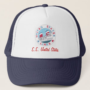 Camionero Líneas de Estados Unidos - gorra de S.S. Estados