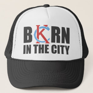 CAMIONERO LLEVADO EN EL GORRA DE LA CIUDAD KC