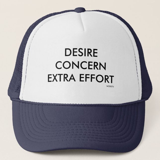 Camionero ¡Lleve el gorra de ganadores! (Anverso)