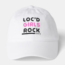 "Loc'd Girls Rock" Gorra de Apreciación Dreadlock