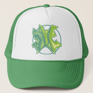 Camionero logotipo de la pintada 3d - M - gorra del