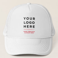 Logotipo de Personalizado rojo y Gorra de marca de