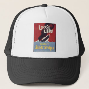 Camionero Los labios sueltos pueden hundir al Gorra de los b