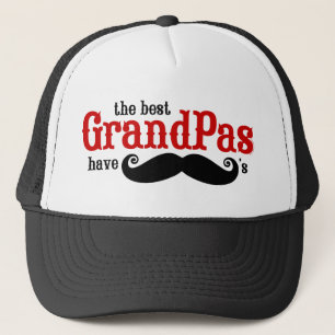 Camionero Los mejores abuelos tienen gorra de los bigotes