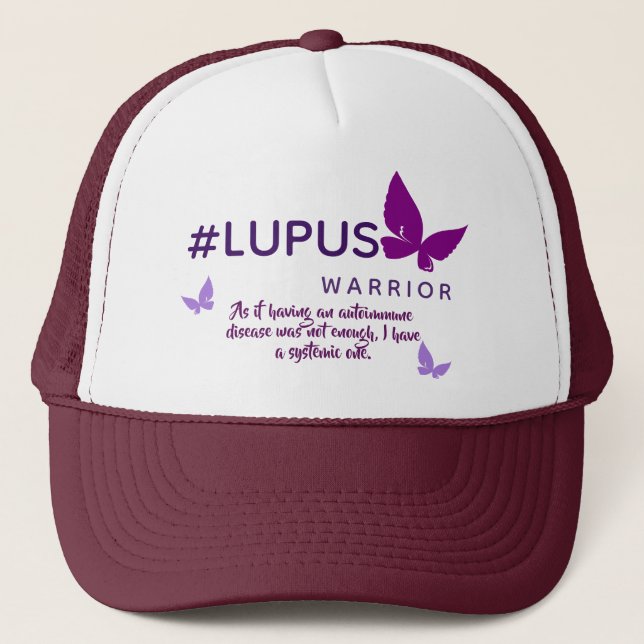 Camionero Lupus Warrior - Gorra de conciencia (Anverso)