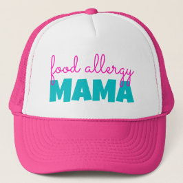 Camionero Mamá de la alergia alimentaria - gorra del