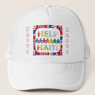 Camionero Manos de ayuda - Gorra de Haití
