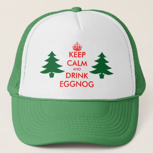 Camionero Mantenga gorra tranquilo y de la bebida de la yema