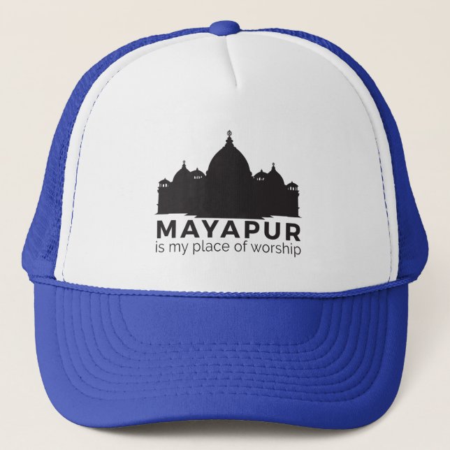 Camionero Mayapur es mi gorra del lugar de culto (Anverso)