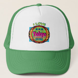 Camionero ME ENCANTA EL Emblema de Tokio #1 2012 Gorra