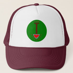 Camionero Me encanta el Gorra de jardinería