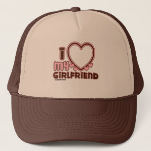 Camionero Me Encanta Mi Novia Gorra Personalizada de Camione