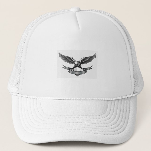 Camionero Mejor diseño de pájaro de perilla y gorra (Anverso)