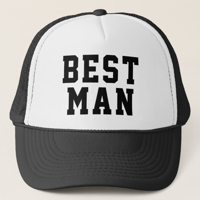 Camionero Mejor Gorra de hombre (Anverso)