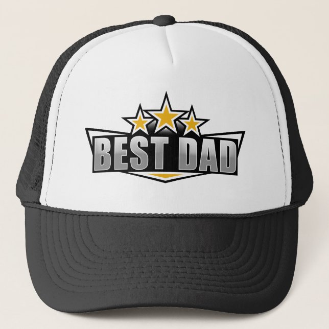 Camionero Mejor Gorra de papá (Anverso)