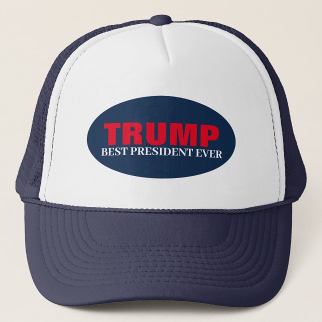 CAMIONERO MEJOR PRESIDENTE QUE NUNCA GORRA DE DONALD TRUMP (Anverso)