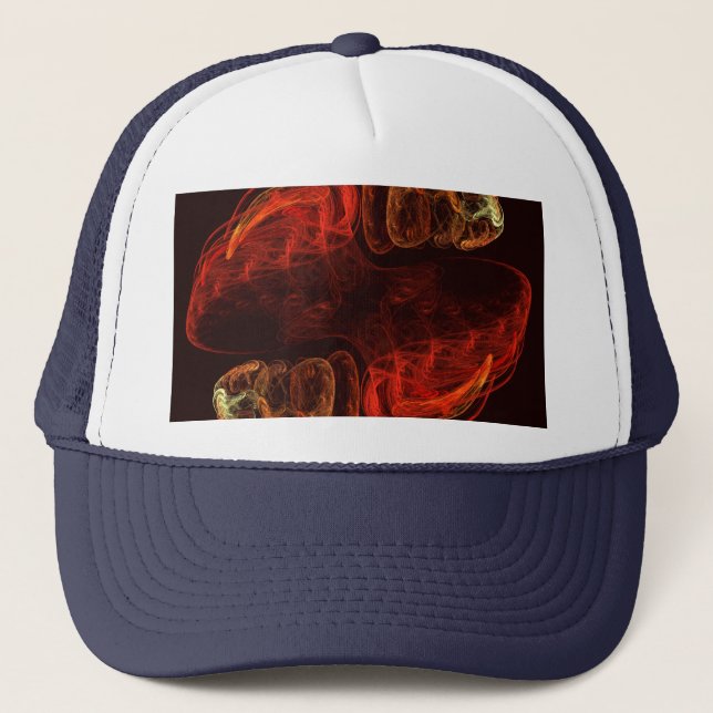 Camionero Metamorphosis Resumen Gorra de arte (Anverso)