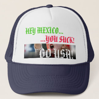 Camionero México contra el gorra de la rivalidad del fútbol