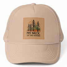 Mi cuello del Gorra de la marca Woods