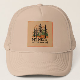 Camionero Mi cuello del Gorra de la marca Woods