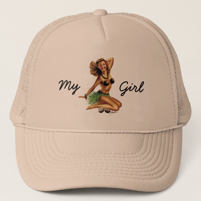 Camionero Mi Gorra Chica de coco (Anverso)