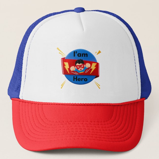 Camionero Mi gorra de imágenes es un héroe (Anverso)
