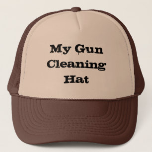 Camionero Mi gorra de la limpieza del arma