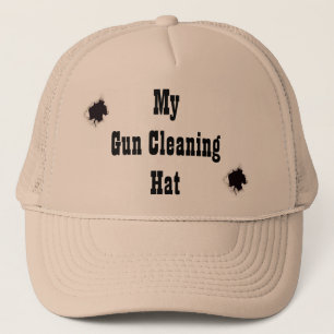 Camionero ¡Mi gorra de la limpieza del arma!
