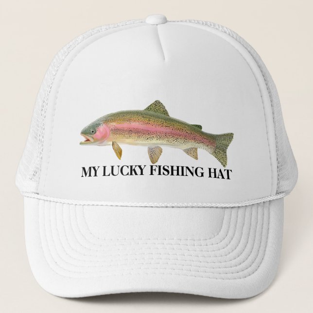 Camionero Mi Gorra de la pesca afortunada (Anverso)