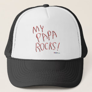 Camionero ¡Mis rocas de la papá! Gorra