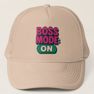 Camionero Modo de jefe en Gorra - Límite motivacional para e
