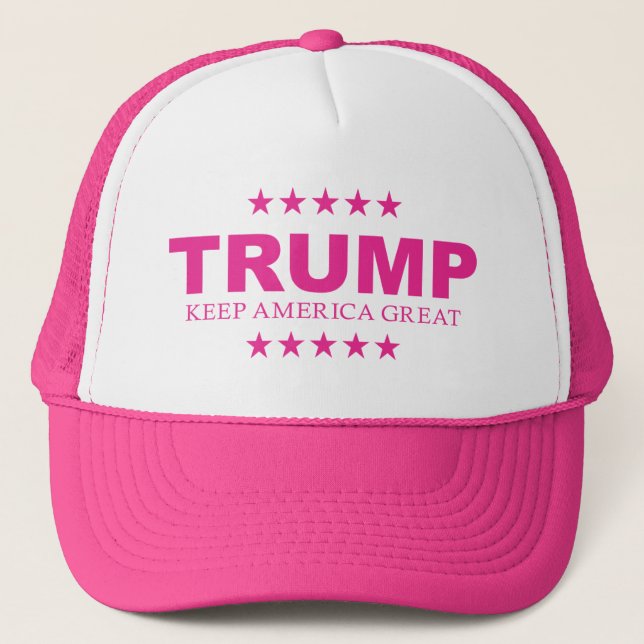 Camionero Mujeres por Trump, Gorra de la Comisión Electoral (Anverso)