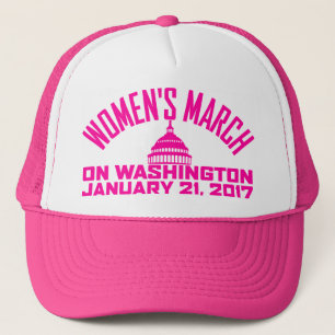 CAMIONERO MUJERES ' S MARZO EN EL GORRA DE WASHINGTON