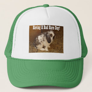 Camionero Mún gorra de béisbol del día de las liebres
