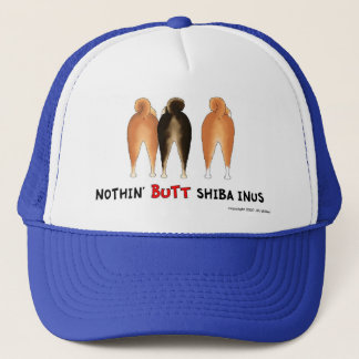 Camionero Nada empalma el gorra de Shiba Inus
