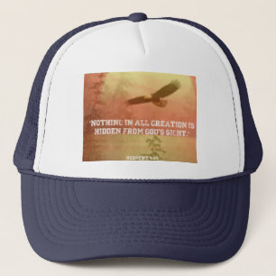 Camionero Nada se esconde del gorra de las Escrituras de Dio