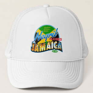 Camionero Negril provocó el gorra del logotipo de Jamaica