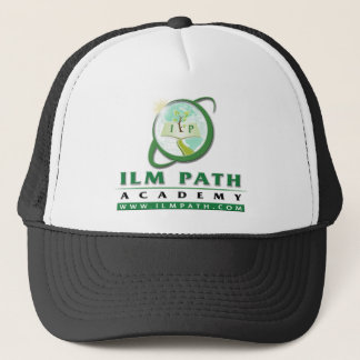 Camionero Negro del gorra - cuadrado de la academia de la