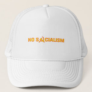 Camionero Ningún gorra anti de Obama del socialismo