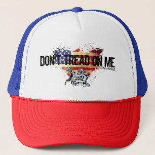 Camionero No pise en mí el gorra de la serpiente de la