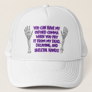 Camionero No Puedes Quitarme Mi Coma de Oxford - Gorra