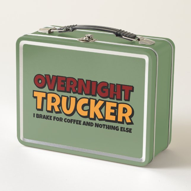 Camionero Nocturno, Conductor Divertido  (Anverso)