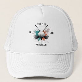 Camionero Nombre de palo de golf personalizado Gorra persona