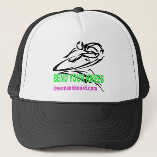 Camionero Nueva curva original su gorra de las rodillas