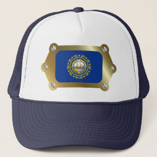 Camionero Nuevo Gorra de la Bandera con Marco de Hampshire