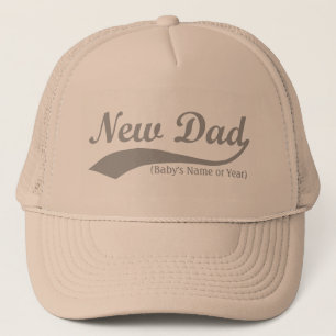 Camionero Nuevo gorra del papá, nombre personalizado de s o