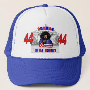 Camionero Obamas en gorra de la casa de DA