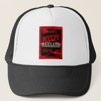 Camionero Ocupe el gorra de la protesta de Oakland OWS