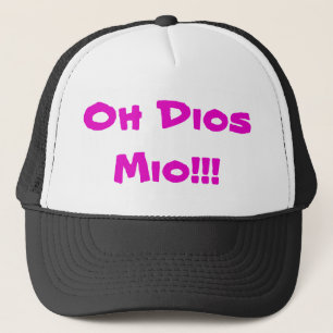 Camionero ¡Oh Dios Mio! Gorra de béisbol